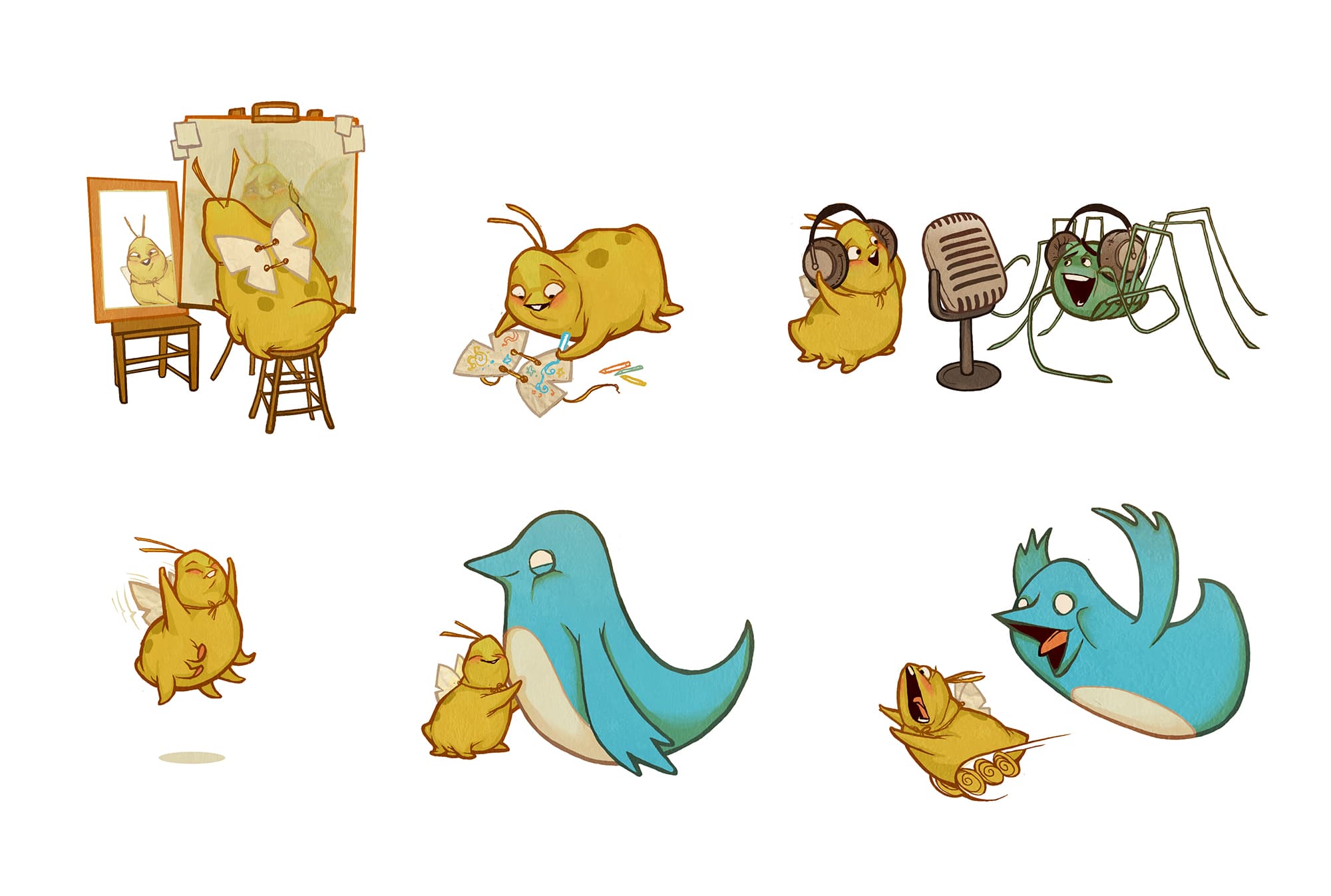 Paperwings Caterpillar